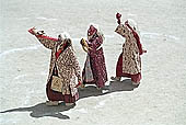 Ladakh - Cham masks dances at Phyang monastery